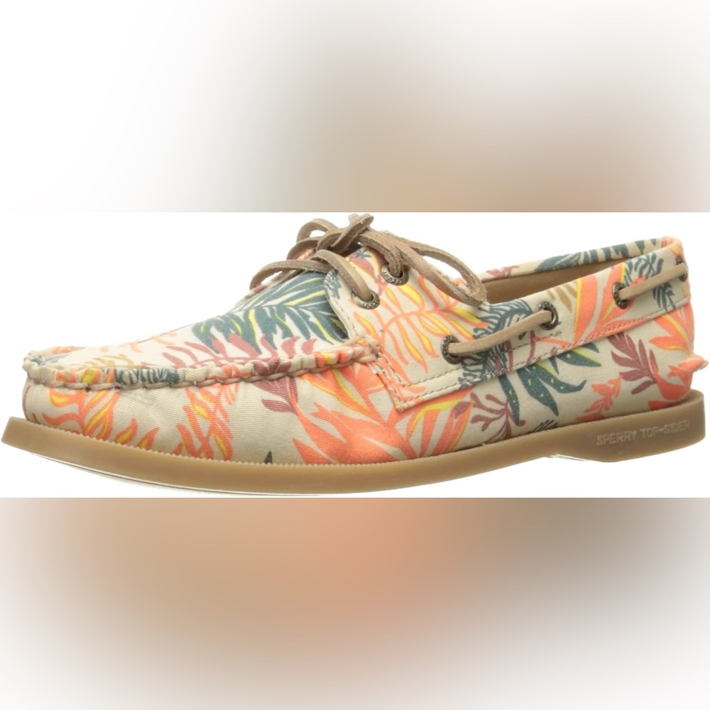 Women’s sperry top slider floral boat shoe